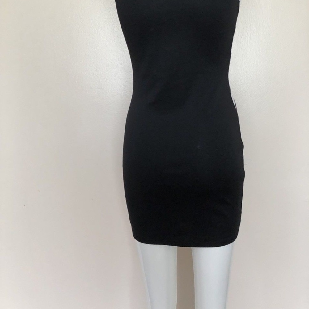 JANICE MINI DRESS SIZE S BLACK /WHITE - Picture 5 of 5